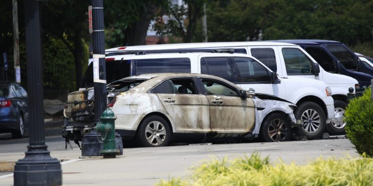 Arsonist Gets Badly Burned While Trying to Torch SCOTUS Police Car