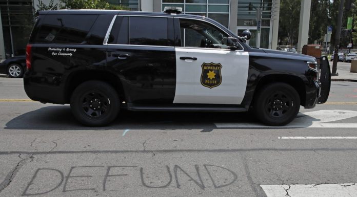 Berkeley police vehicle