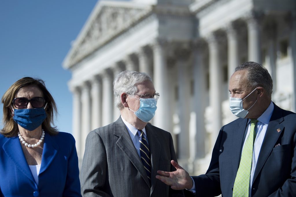 Nancy Pelosi, Mitch McConnell & Chuck Schumer