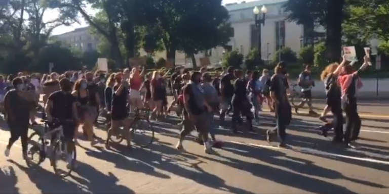 BLM Protests Turn Anti-Semitic as Protesters Chant ‘Israel Kills Children!’