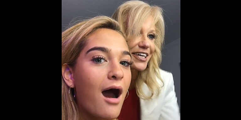 Kellyanne Conway’s 15-Yr-Old Daughter Asks AOC to ‘Adopt’ Her