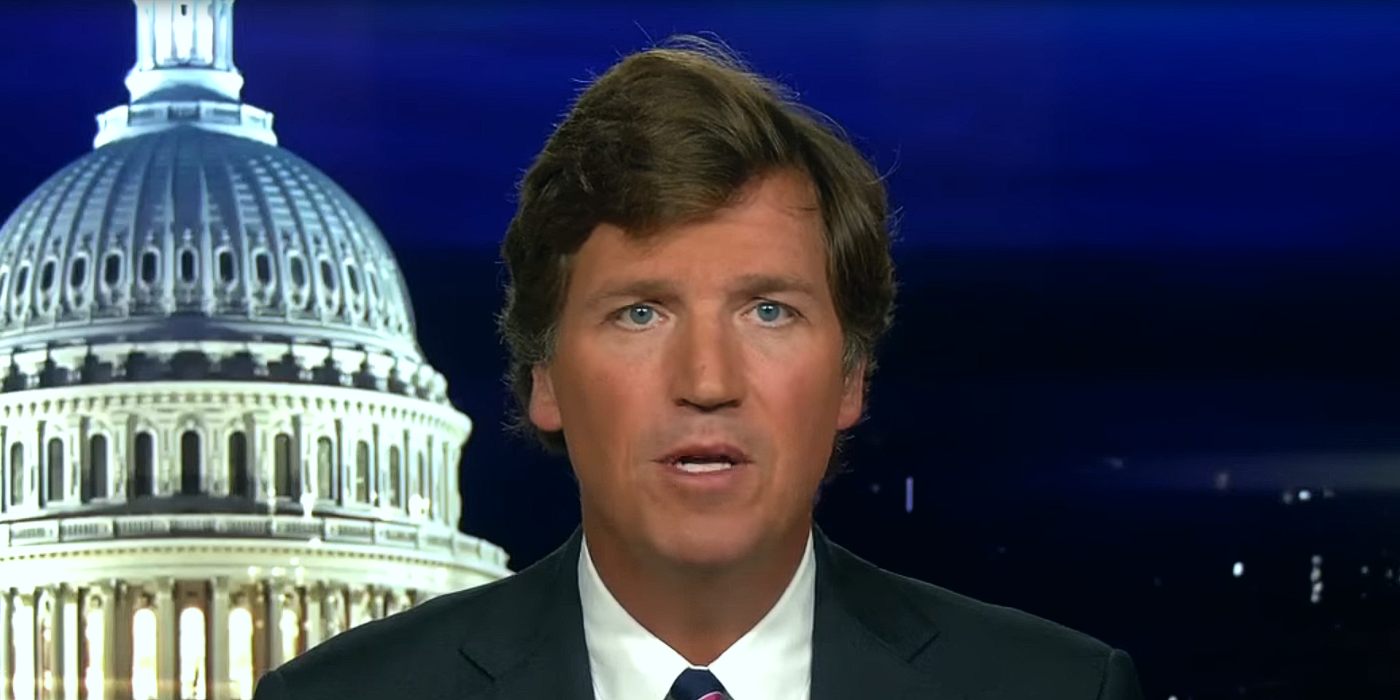 Tucker Carlson Transgenderism Being Defined by Censorship Headline USA