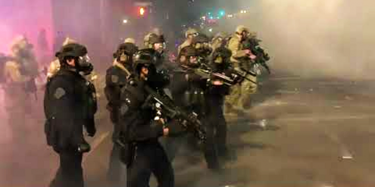 Democrats Squirm as ‘Peaceful’ Protest Narrative Falls Apart