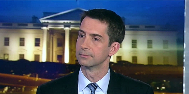 Sen. Tom Cotton Rips the NYTimes over ‘Woke’ Bullying of Liberal Columnist