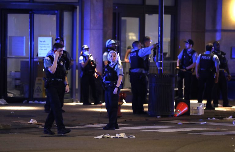 More Than 100 Arrests, 13 Officers Hurt Amid Looting in Upscale Chicago District