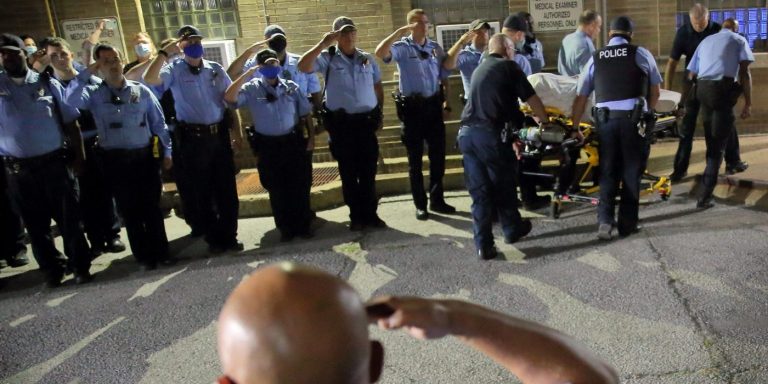 St. Louis Police Pay Respects to Slain Officer Amid Near-Record Violence