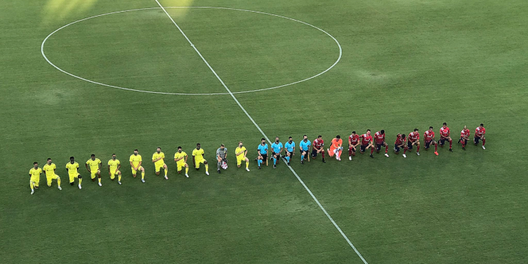 Pro Soccer Player Calls Fans ‘Disgusting’ for Booing at Their Anthem-Kneeling