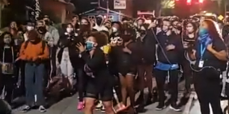 BLM Protesters Harass Neighborhood, Tell Whites to ‘Give Up’ Homes