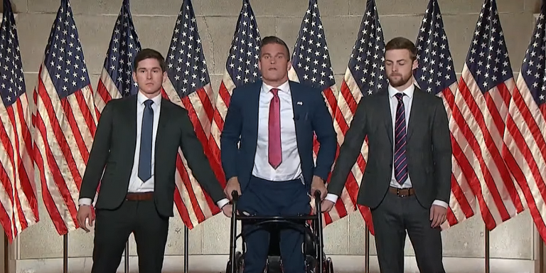 Cawthorn’s Dem Rival Threatens to ‘Stomp Their Scrawny Pasty Necks with Our Heels’