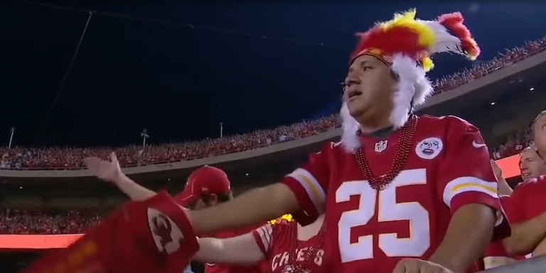 Kansas City Chiefs to Ban Fans From Wearing Warpaint, Headdresses