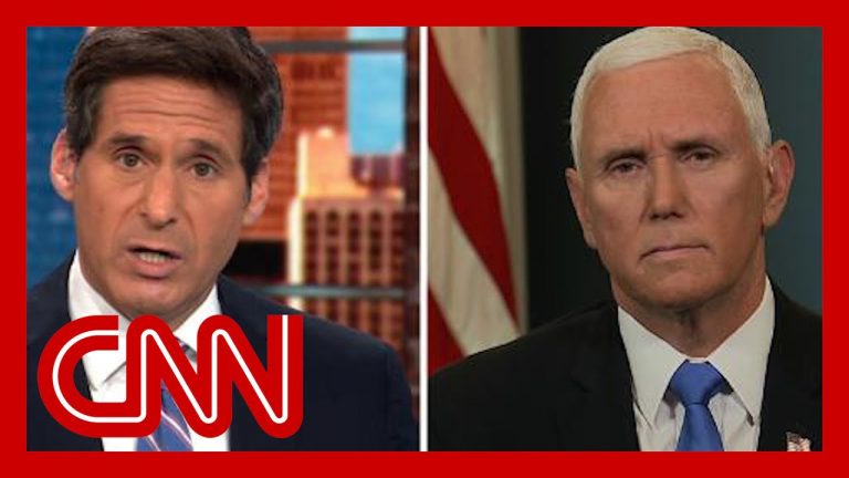 Pence Previews RNC as Media Obsesses Over QAnon ‘Support’ for Trump