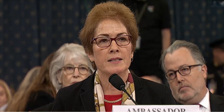 State Dept. Emails Show Yovanovitch Lied Under Oath about Conservative ‘Enemies List’