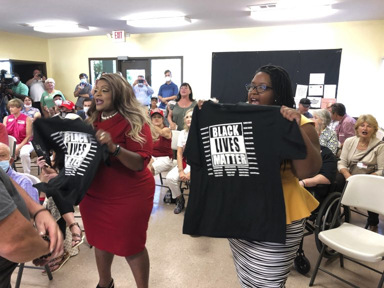 Black Lives Matter Bullies Shut Down Sen. Kelly Loeffler Event