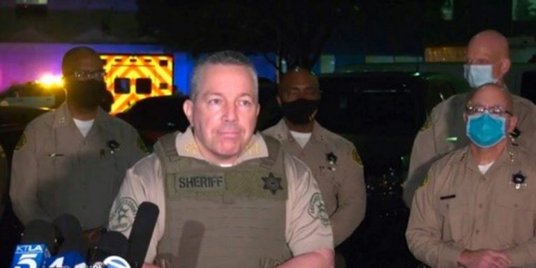 Leftist LA Sheriff Criticizes Dems for ‘Fanning the Flames’ of Anti-Cop Rhetoric