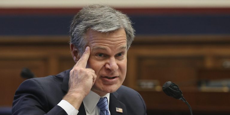 FBI Director Wray Disputes Evidence of Antifa’s Organization, Claims It is an ‘Ideology’