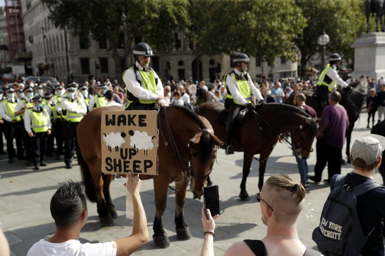British Protesters Call Lockdowns ‘Tyranny’ & Romanians Compare Restrictions to Nazism