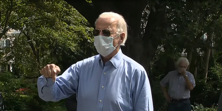 Biden Admits His National Mask Mandate Would Be Unconstitutional