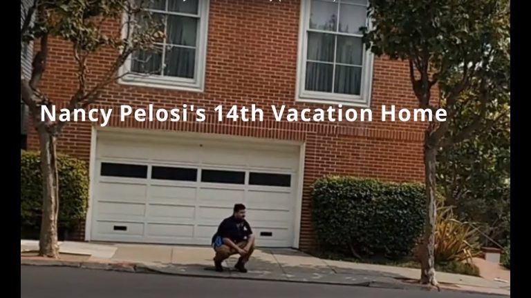 YouTube Livestreamer Arrested After Pooping in Nancy Pelosi’s Driveway