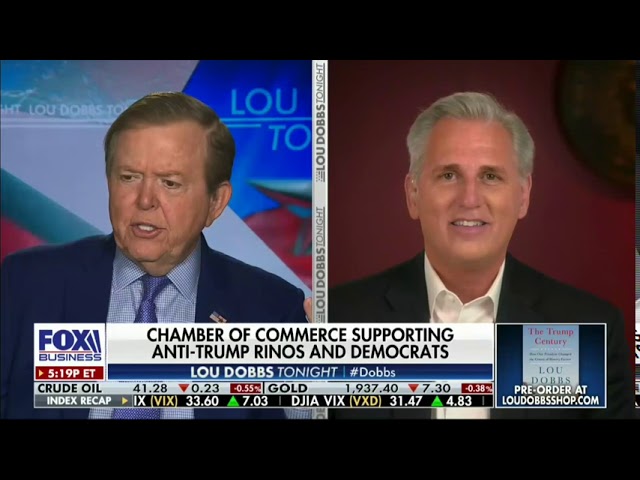 WATCH: House Minority Leader McCarthy Says Chamber of Commerce are Sellouts