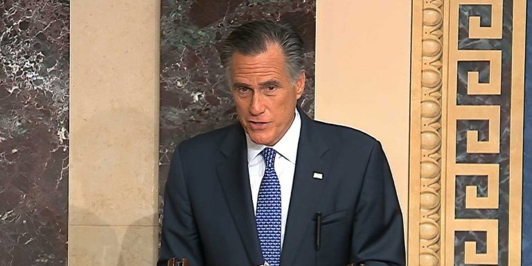 Romney Blames Trump, Not Violent Leftists, for Growing Unrest