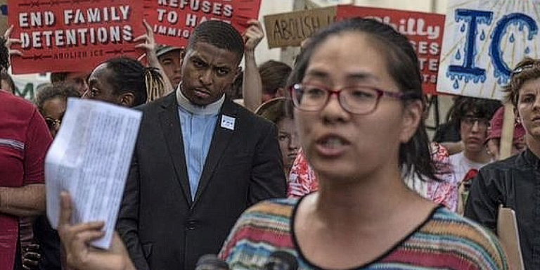 Activist Charged w/ Dumping Trash on ICE Chief’s Property