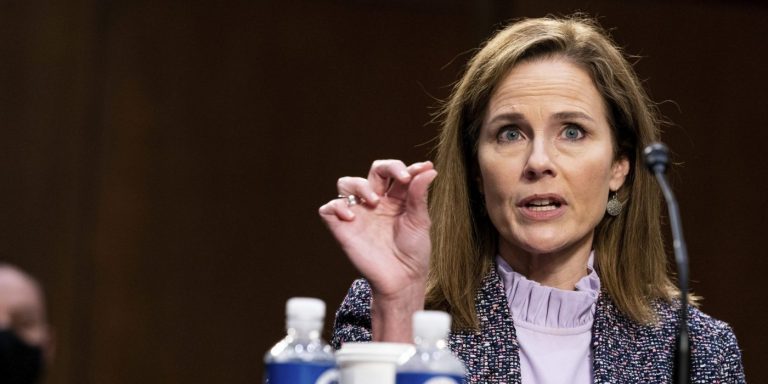 Dems Continue to Infuse Politics into Day 3 of Barrett’s Confirmation Hearing