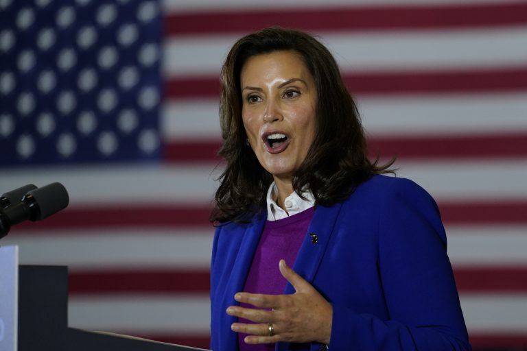 Mich. Gov. Gretchen Whitmer Accuses Trump of Inciting ‘Domestic Terrorism’