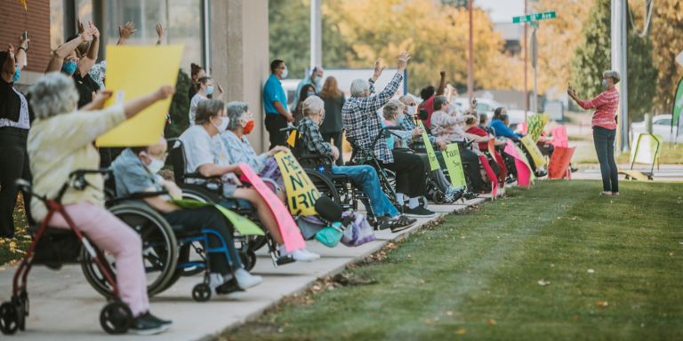 Colo. Nursing-Home Residents Protest Lockdowns: ‘Rather Die from COVID Than Loneliness’