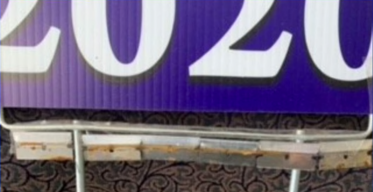 Razor Blades on Trump Sign in Mich. Slice Man’s Fingers