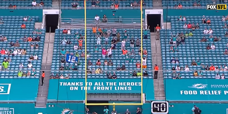 DeSantis Gives Miami Dolphins Green Light to FULLY Reopen Stadium