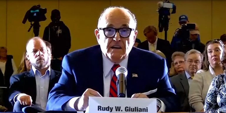 Rudy Giuliani Indicted at His 80th Birthday Party