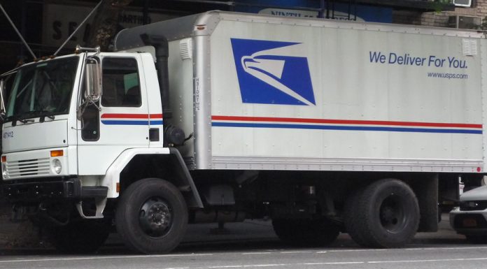 Postal truck