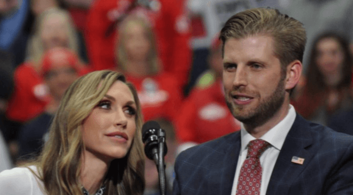 Lara and Eric Trump