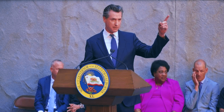 Newsom Blames Budget Shortfall on Climate Change, not Policy Failures