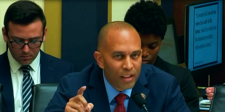 Jeffries Melts Down When Host Challenges Obamacare Talking Points