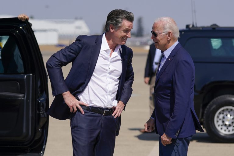 Biden Bungles Response to Question about Newsom Replacing Him