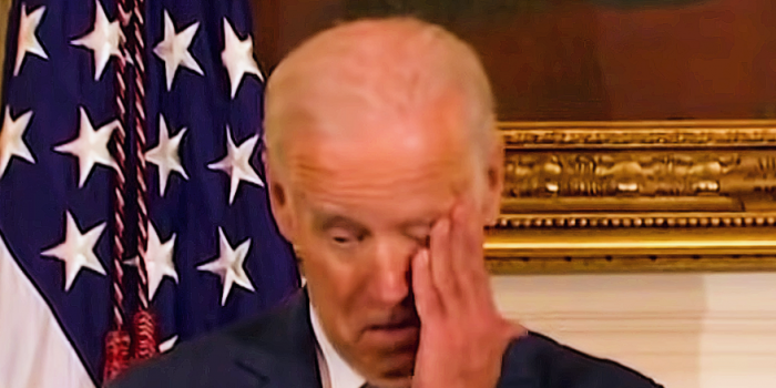 Slidin' Biden Reads 'End of Quote' Off Teleprompter | Headline USA