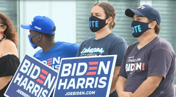 Biden supporters