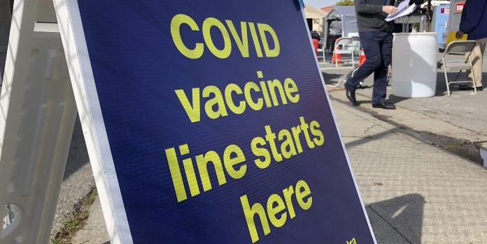 COVID-19 vaccine site