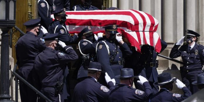 police mourn slain officer