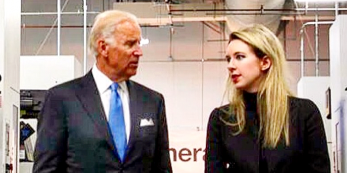 Flashback Vp Biden Praised Convicted Fraudster Elizabeth Holmes Headline Usa 4487