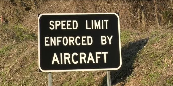 speed limit enforced by aircraft