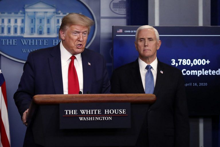 Trump Says He ‘Couldn’t Care Less’ about Pence’s Non-Endorsement