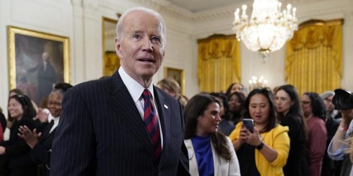 Female support for Biden is lowest since 2004 among Dems