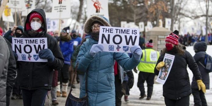 Minnesota Schools-Strike