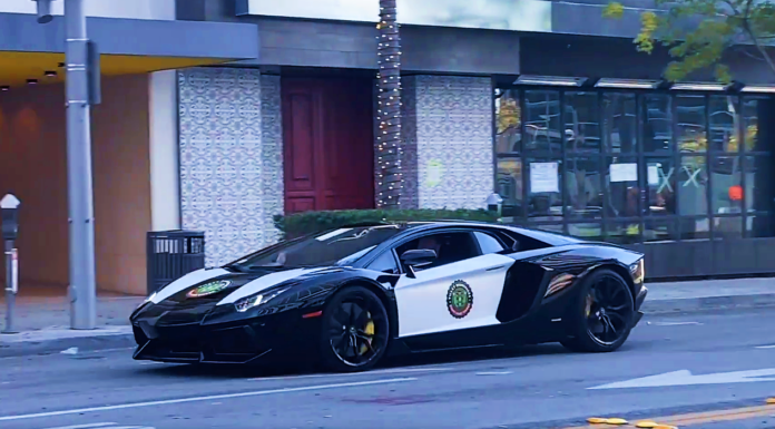 LAPD Lamborghini
