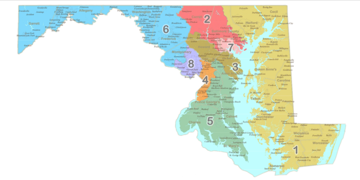 maryland districts