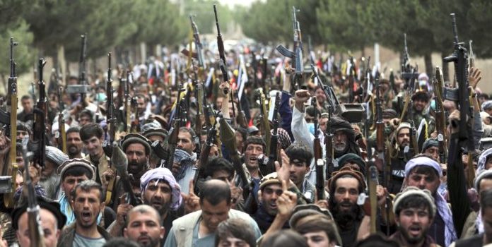 Afghan militiamen