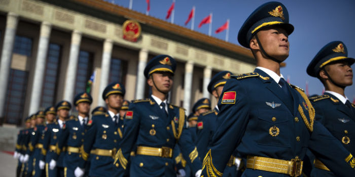 Chinese honor guard
