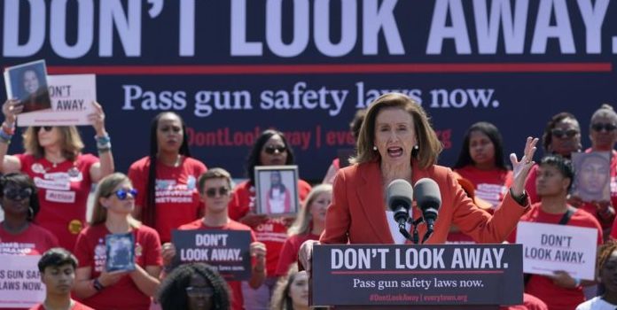 Nancy Pelosi gun control